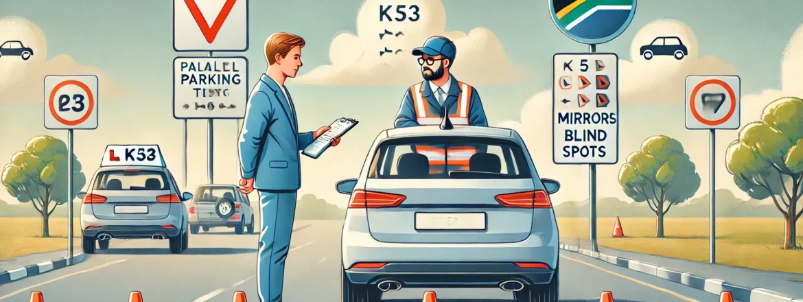 K53 driving test practice with driving school guidance